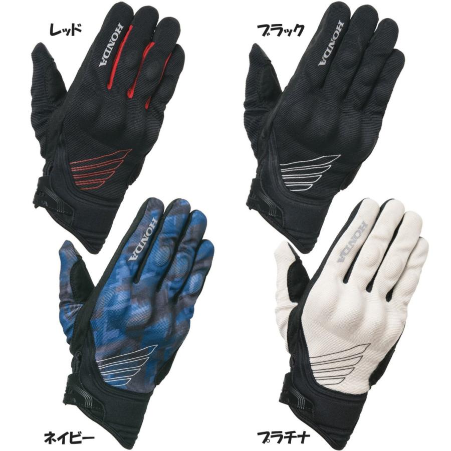 ホンダ（HONDA） プロテクトメッシュグローブ 0SYEJ-36D : K-net