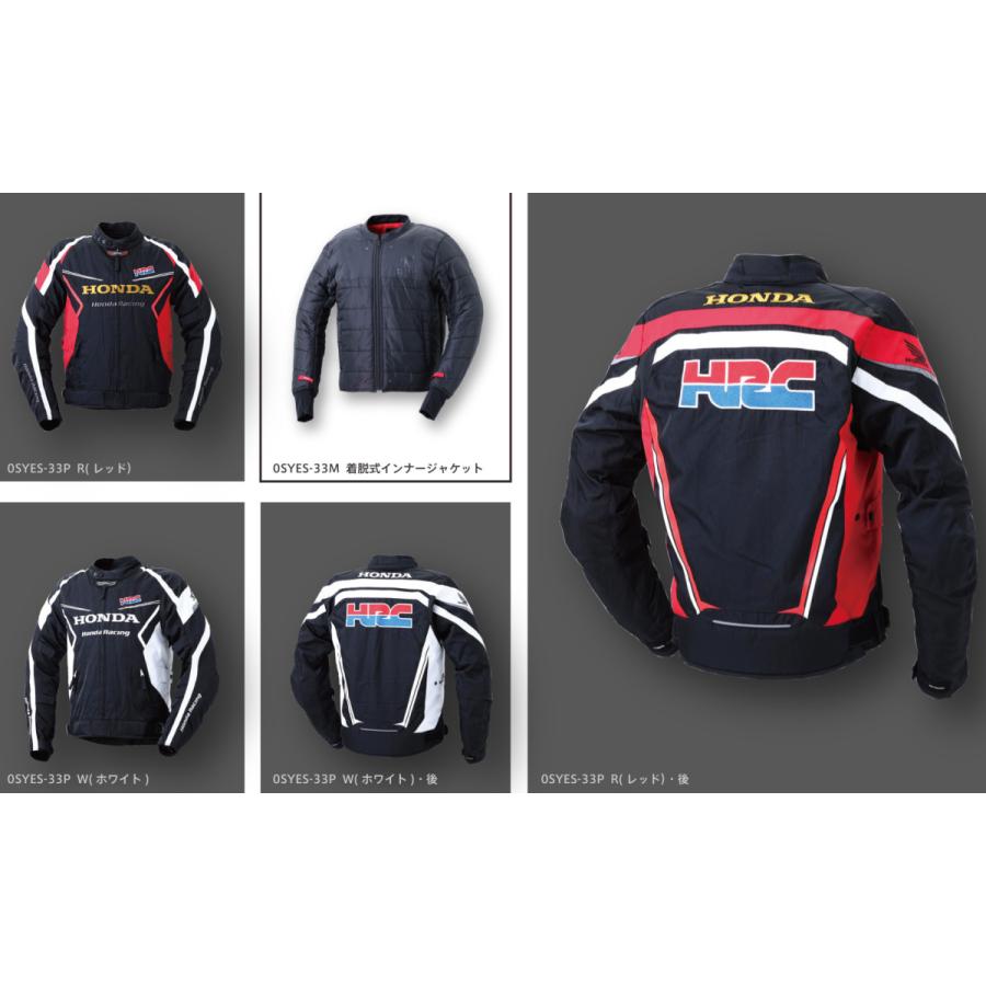 ホンダ Honda HRC プレストライダースジャケット 0SYES-33P : K ホンダ Honda HRC プレストライダースジャケット 0SYES-33P : K