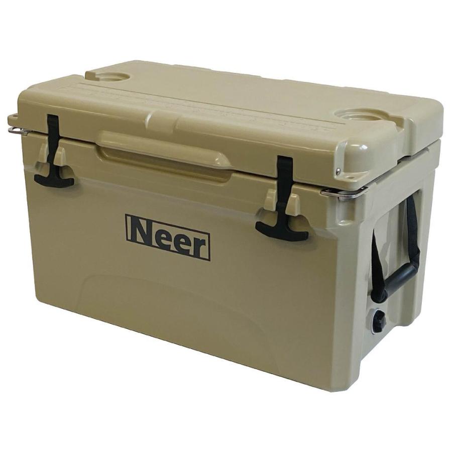 Neer グレイシャーズ クーラーボックス 【40QT/37.8L】 Neer グレイシャーズ クーラーボックス 【［40QT / 37.8L］】 タン