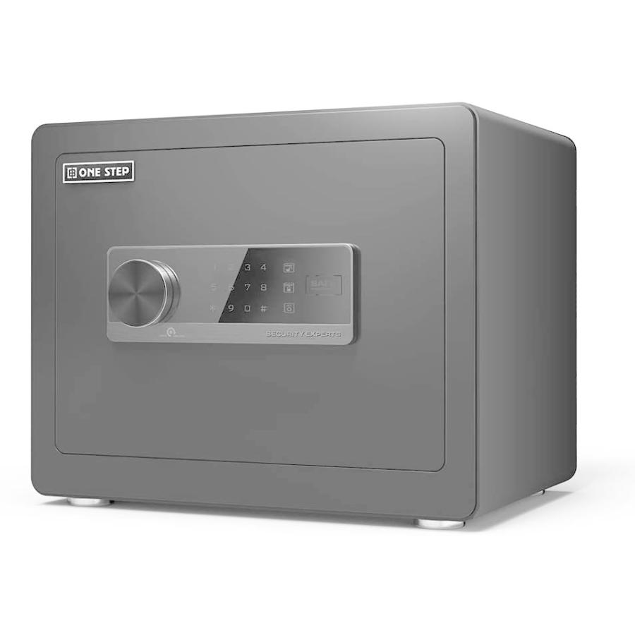 金庫 大型 75L 防犯 アラーム付 家庭用 オフィス アンカーボルト付き