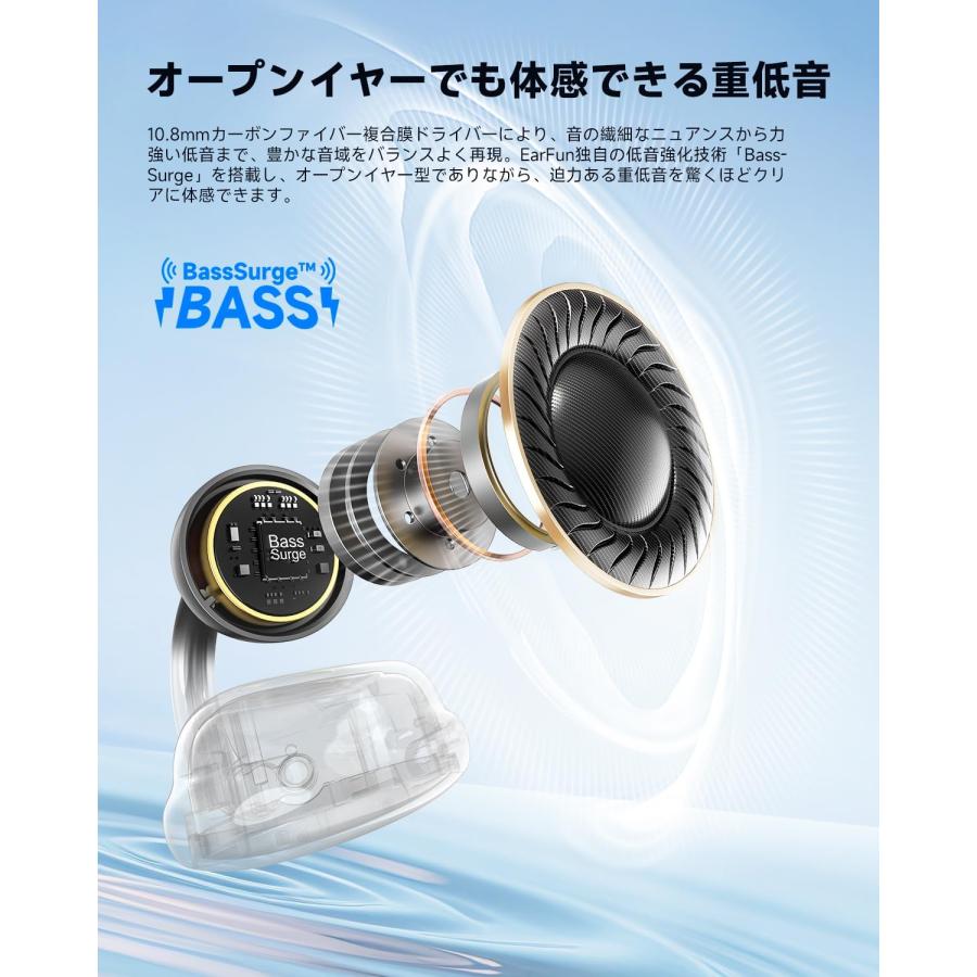 EarFun（イヤーファン） 【VGP 2025 SUMMER 金賞】EarFun Clip