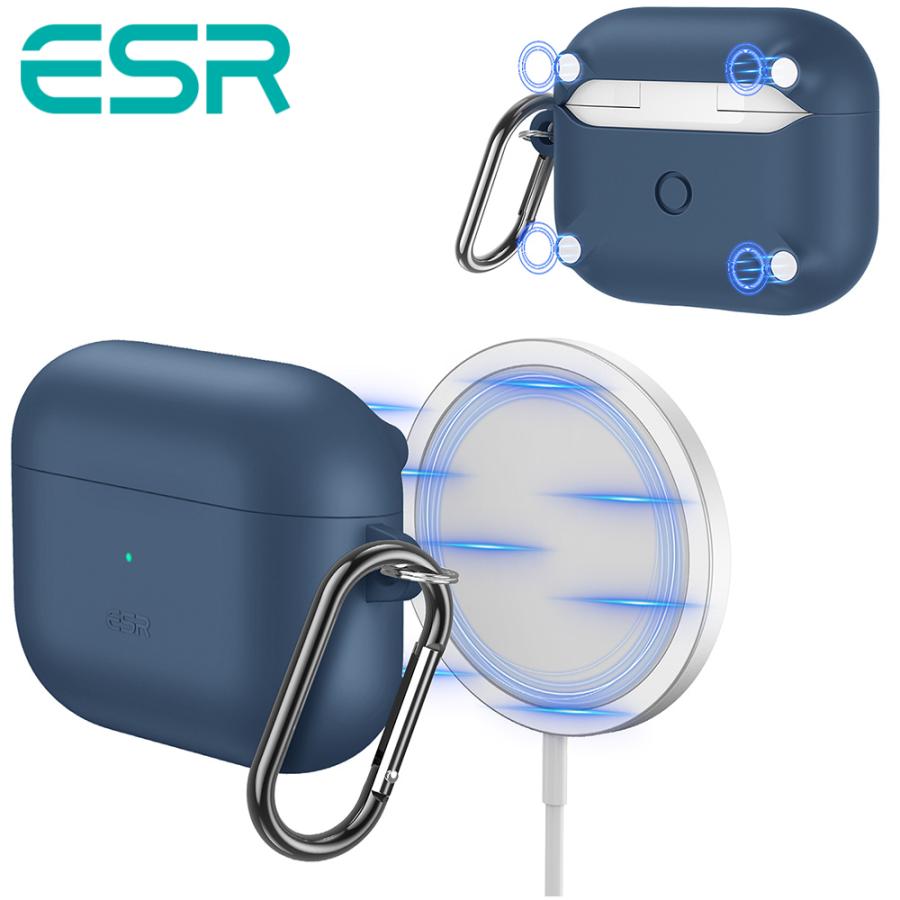 ESR AirPods3 ケース 2021 AirPods 第3世代 マグネットケース
