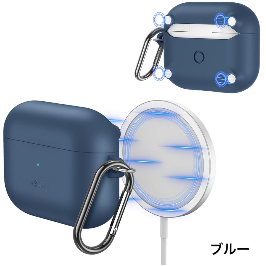 ESR AirPods3 ケース 2021 AirPods 第3世代 マグネットケース
