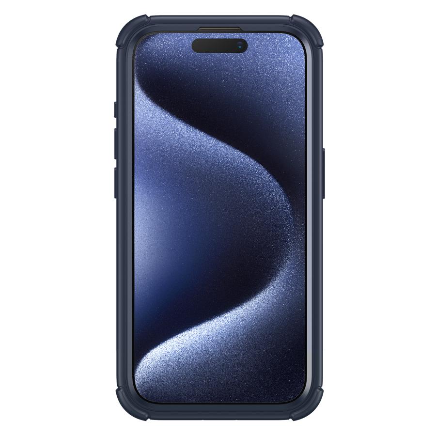 【色:クリア_ブルー】ESR iPhone 15 Pro Maxケース 全面耐衝 ESR iPhone 15 / Plus Pro Max ケース 全面耐衝撃 MagSafeケース