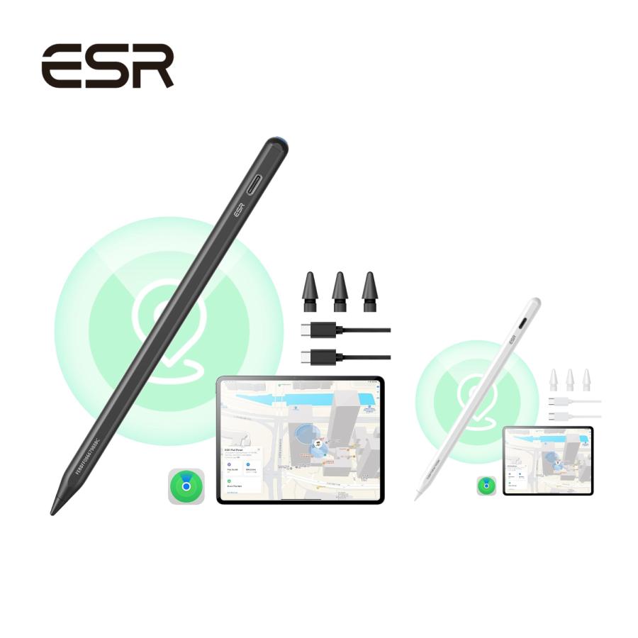 ESR ESR iPad 「探す」機能付き Pencilペンシル iPad第11世代(A16)/第