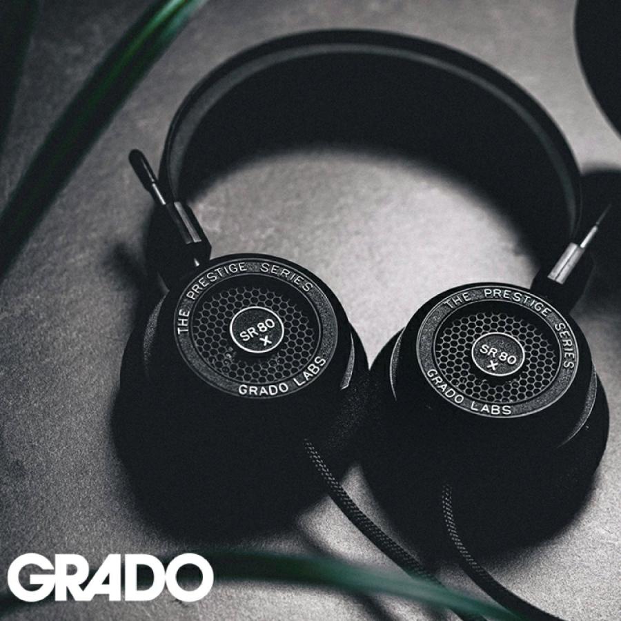 GRADO (グラド) SR80x Prestigeシリーズ ヘッドホン 有線オープン