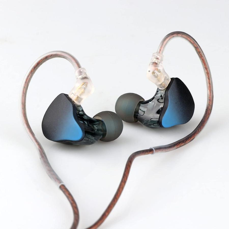 Kiwi Ears Dolce 1DDダイナミック型HiFiイヤホン 人間工学に基づいて設計 リケーブル可能デザイン 3.5mmステレオプラグ&0.78mm2pinコネクタの採用｜knicomcorp｜05