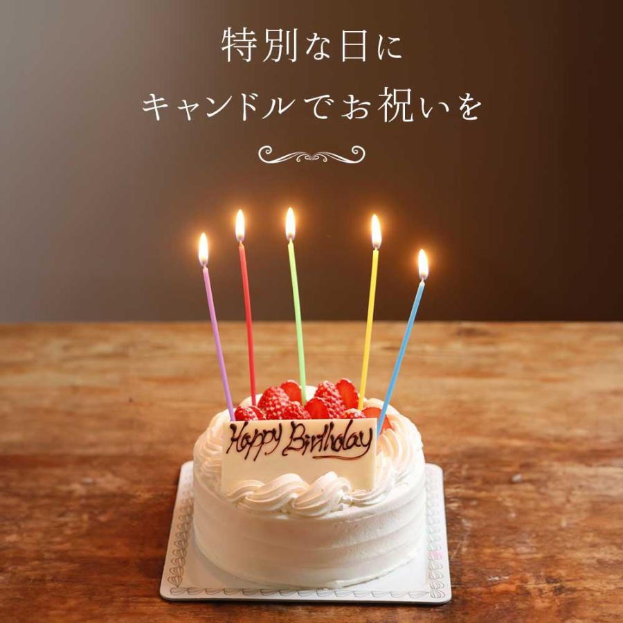 誕生日のろうそく 誕生日 ローソク スリム キャンドル 482-5F（5色×100袋） ろうそく