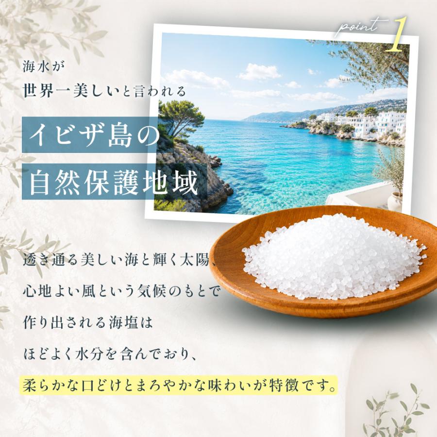 サル・デ・イビザ 100％ソルト 150g 陶器ポット入り スペイン 天然塩