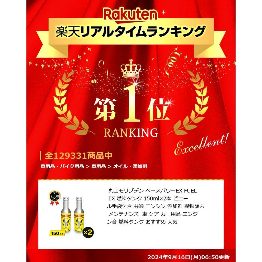 丸山モリブデン ベースパワーEX FUEL EX 燃料タンク 150ml×2本