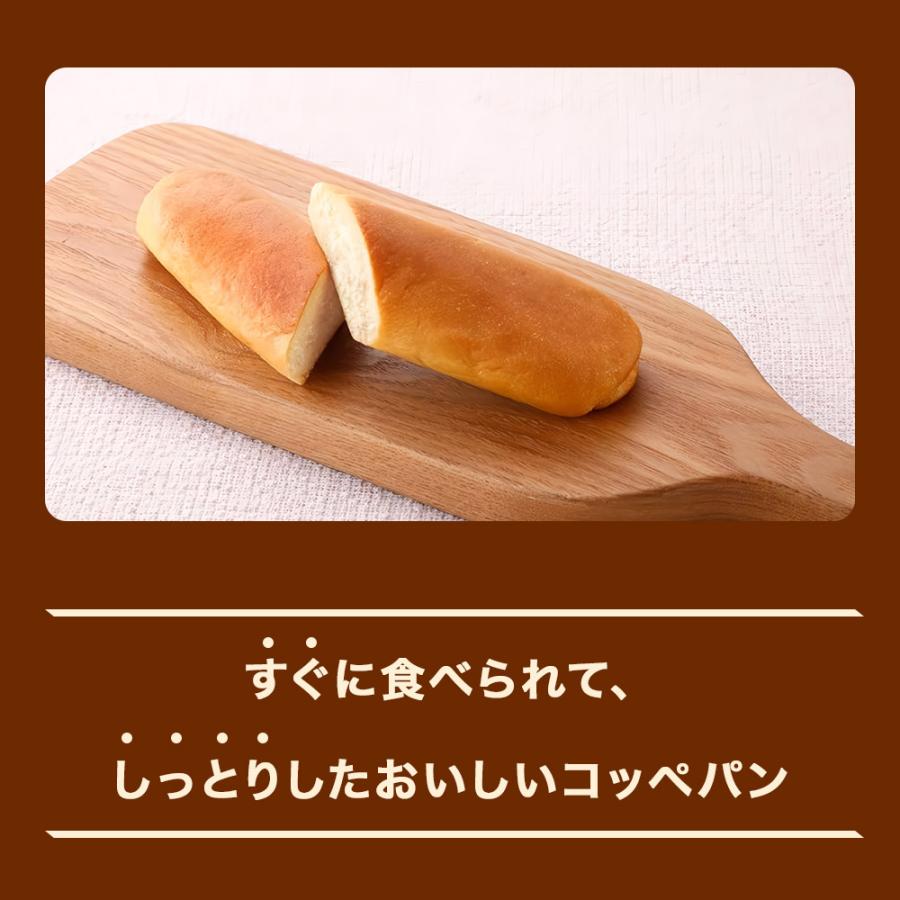 ロングライフフーズ LLC しっとりコッペパン 5個セット 長期賞味期限