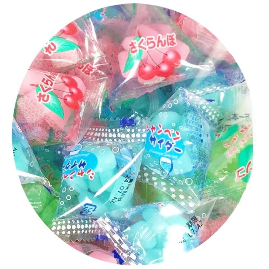 共親製菓 テトラ もちあめミックス 業務用サイズ 500g さくらんぼ餅 青