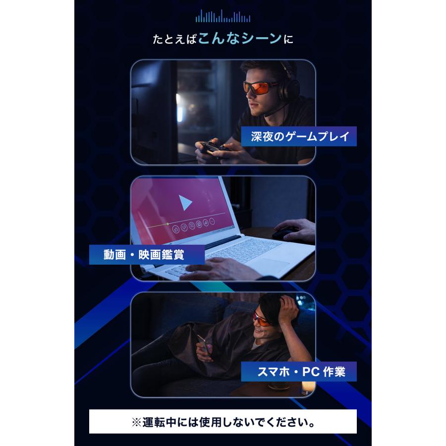 ブルーライトカット 眼科医推奨 メガネ PCメガネ ナイト用 99.9%カット