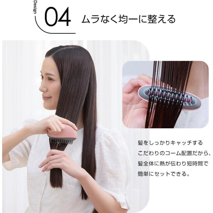 ヘアアイロン コーム イコエル イオンコーム ペールアクア 携帯用