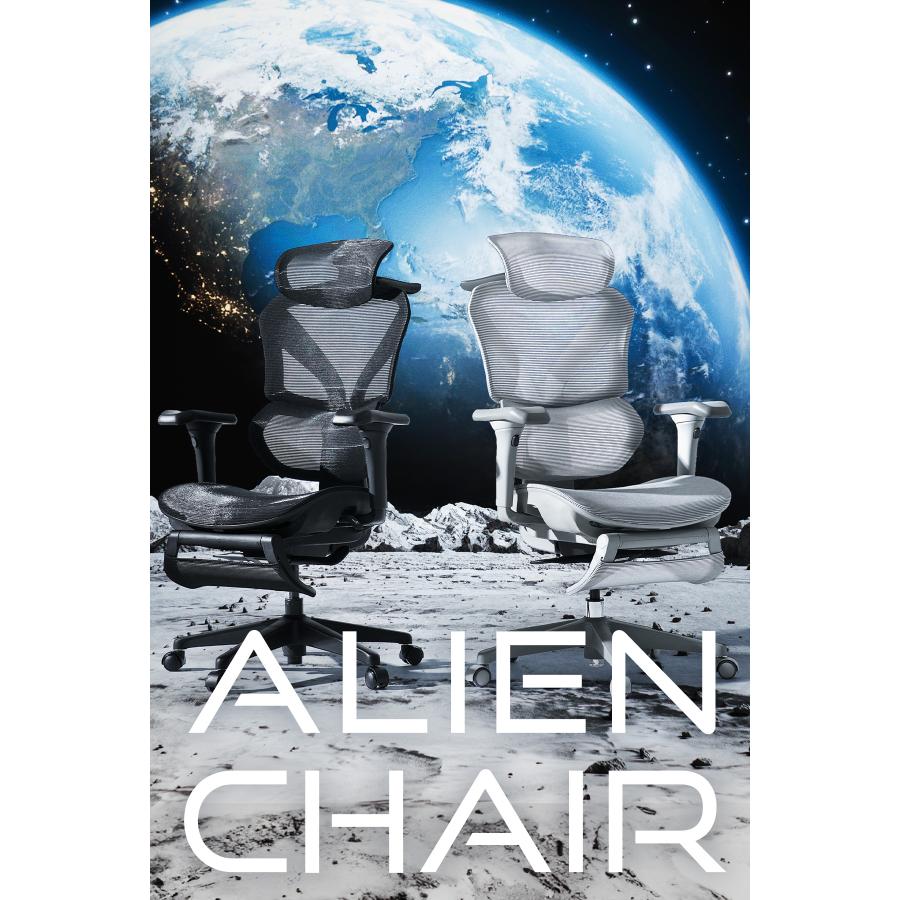 EastForce エイリアンチェア 3万円台 フルスペックオフィスチェア 3Dヘッドレスト 4Dアームレスト ランバーサポート高さ調節 座面スライド ハンガー搭載 |  | 10