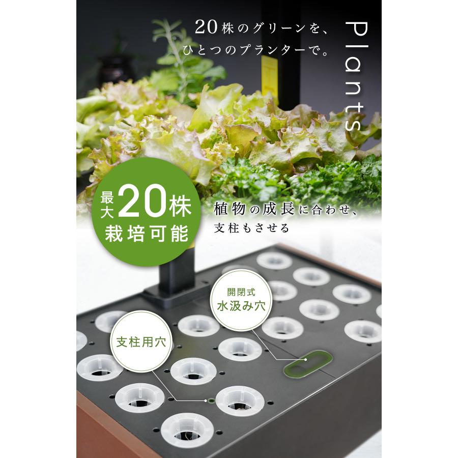 EastForce スマート水耕栽培キット 室内 水耕栽培 おしゃれ 育成LED