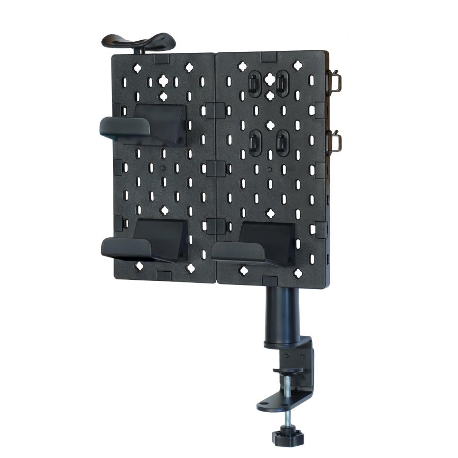 EastForce ゲーミングペグボード 回転式 2WAY 有孔ボード パネル 卓上収納 フック トレー付き クランプ式 East Force |  | 02