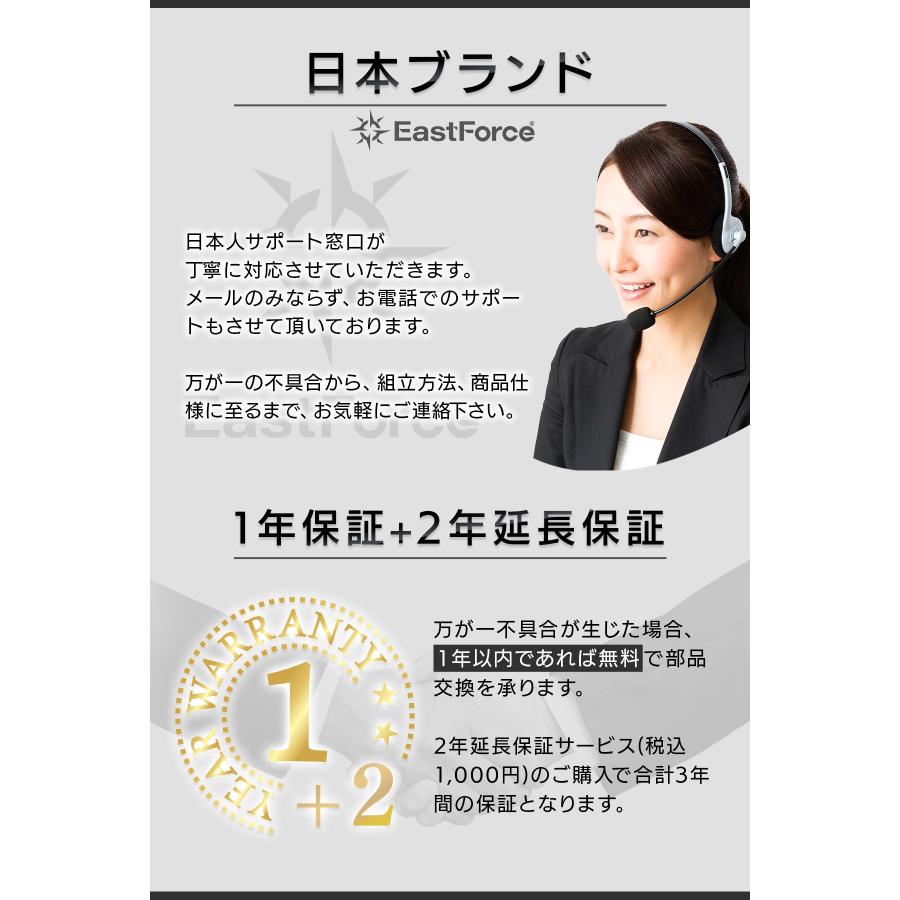 EastForce 昇降デスク 電動 幅120×奥行60 引出し付き メモリー機能