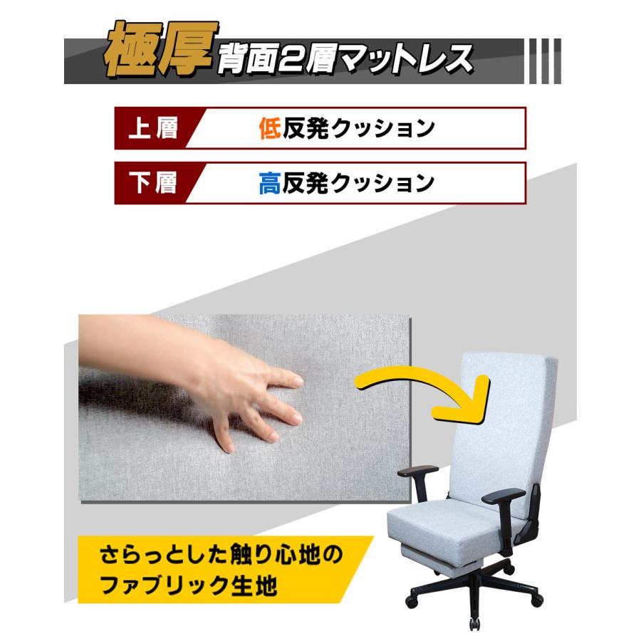 EastForce ゲーミングマットレスチェア 日本ブランド リクライニング