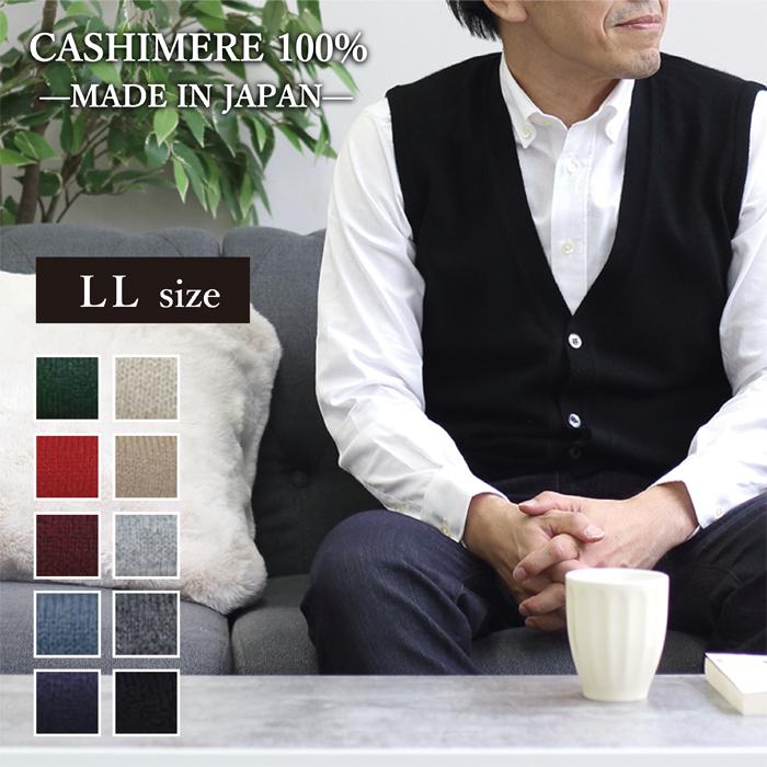 数量限定 特売 メンズ カシミヤ100 前開きベスト ニット セーター Llサイズ カシミア 日本製 クリスマス プレゼント ギフト 贈り物 ベーシック 定番 男性用 無地 暖かい 在庫限り Zoetalentsolutions Com