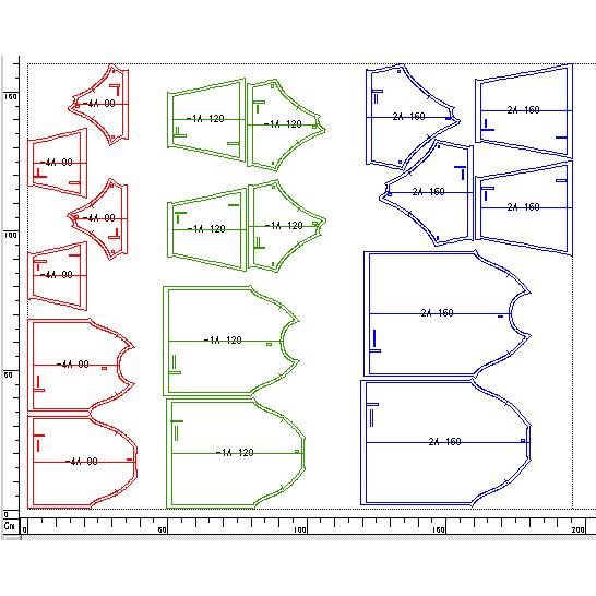型紙 子供 スリーウェイラグランtシャツ ニット生地向けカット済みパターン K002 ニット生地のやまのこ 通販 Yahoo ショッピング