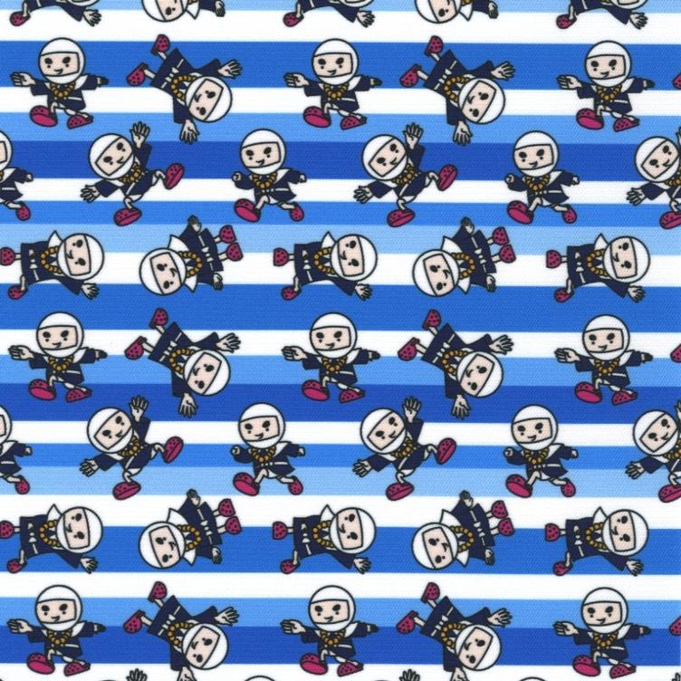 「作るプリント生地」ポリエステルツイル （プリント有効巾150cm）オリジナルプリント 生地 布帛ツイル ゼッケン |  | 03