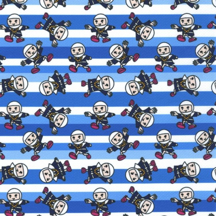 「作るプリント生地」遮熱・ＵＶ・吸水速乾 シャダン ブリスター（プリント有効巾155cm）オリジナルプリント 生地 赤外線反射 ニット生地 |  | 03