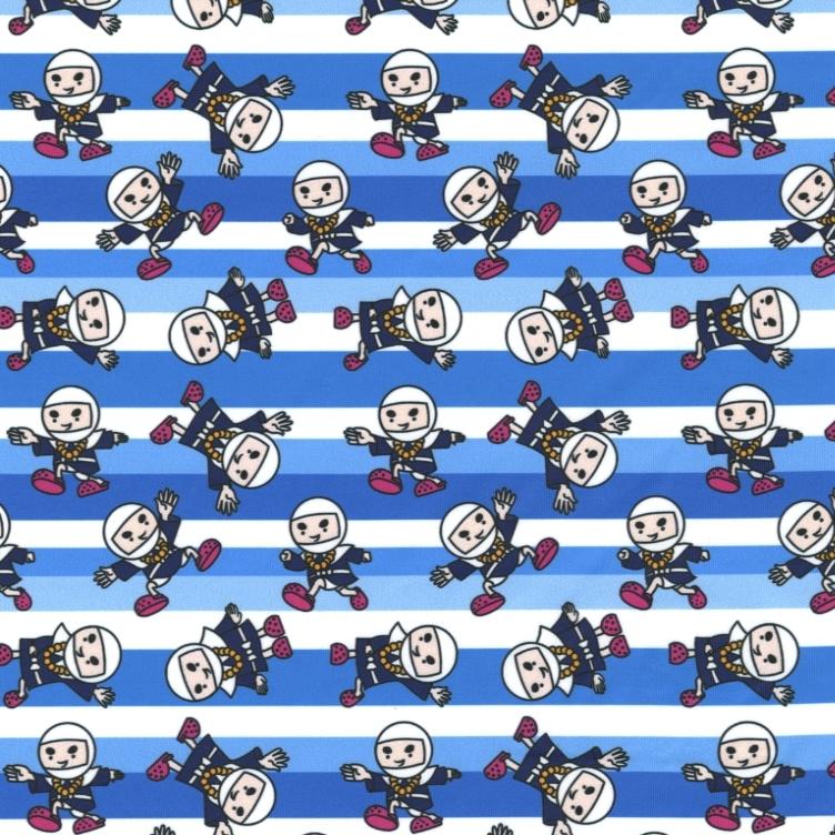 「作るプリント生地」サラカラ for workout（プリント有効巾135cm）オリジナルプリント ハイテンションストレッチ 汗冷え軽減 ニット生地 |  | 03