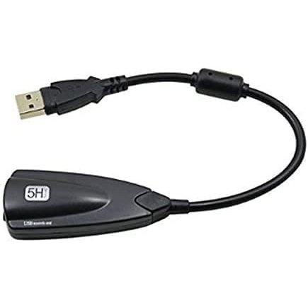 USB オーディオ 変換アダプター 外付け サウンドカード USB 3.5mm ミニ ジャック ヘッドホン USBマイク端子 PC Skype 会議用 得トクセール｜knit