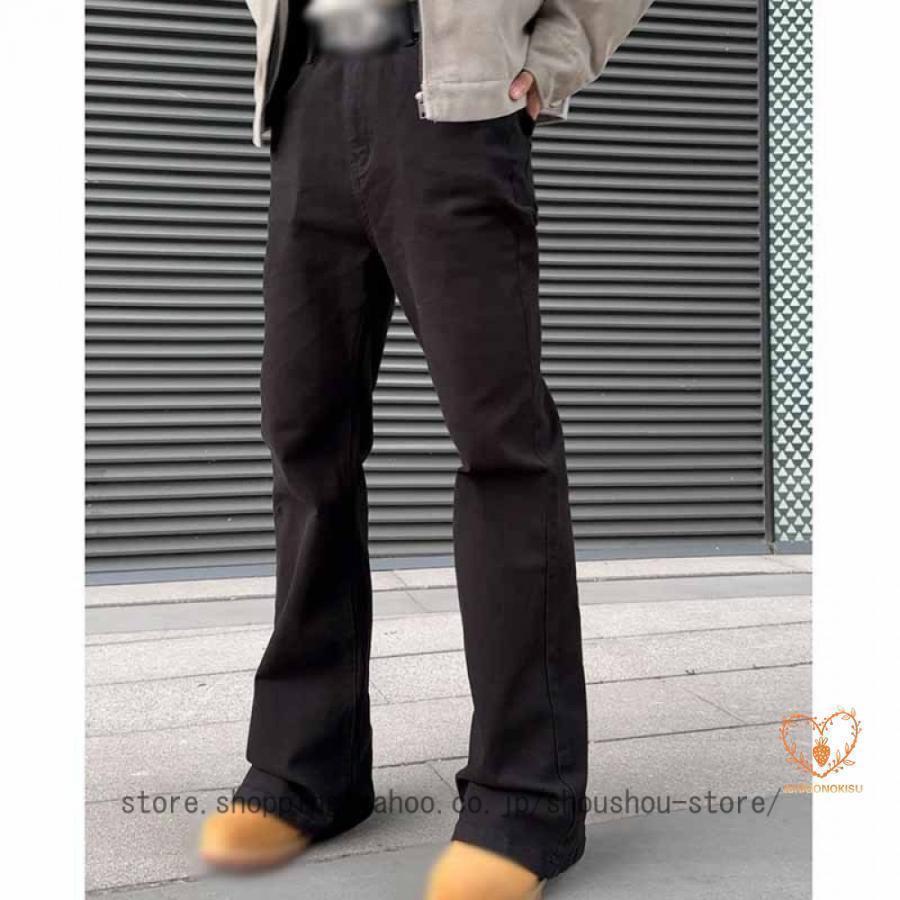Needless スキニーデニム　ブーツカット ジーンズ メンズ ストレッチ ブーツカット デニムパンツ シューカット