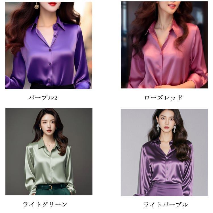 05T670☆ GIORGIO ARMANI 光沢 シルク シャツブラウス 春夏 05T670☆ GIORGIO ARMANI 光沢 シルク シャツブラウス 春夏 【公式通販】