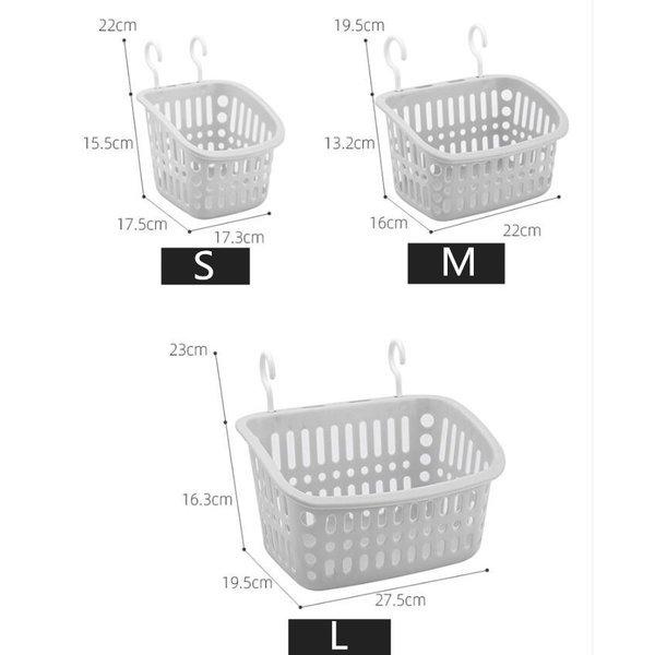 【2個セット】キッチン収納ケース収納ボックス整理ケース食品収納容器見せる収納台所対応収納ストッカーやさいストッカー仕切付収納かご浴室用｜knit｜08