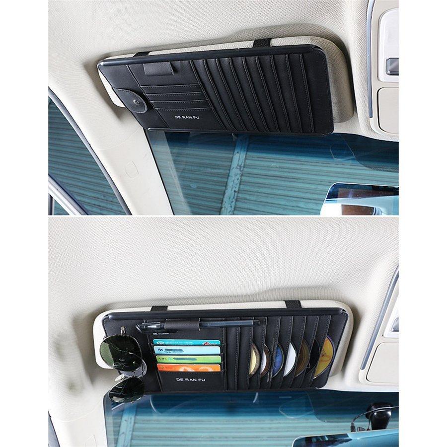 車用収納ケース 卸し売り購入 Cdケース 多機能車用品 Cd Dvdを枚収納 大容量 Cdディスク収納 ケース 車載用 収納ホルダ サングラススホルダー レジャー カーアクセサリー