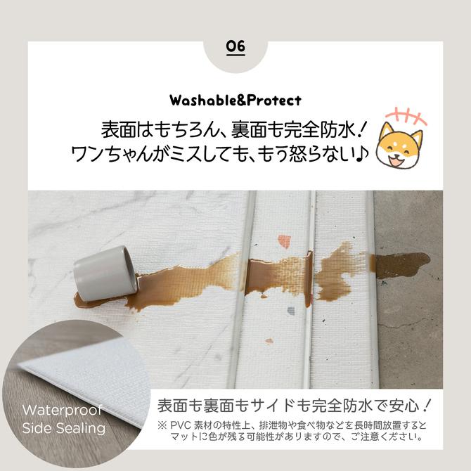 ペットマット 防水 ペット マット 床暖房 対応 抗菌 犬 猫 おしゃれ 大きめ ズレない ドッグマット フロアマット 防水 Dogzari ecf02 防水