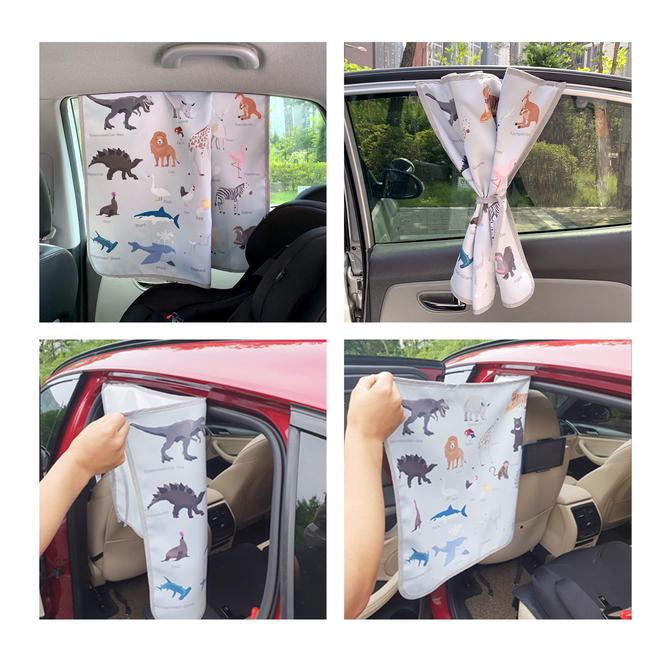 マグネットカーテン Uvカット サンシェード 車 おしゃれ 遮光 カーテン 車 日除け 日よけ 紫外線 窓 車用カーテン かわいい 車用サンシェード Og13 Og13 Doridoriヤフー店 通販 Yahoo ショッピング