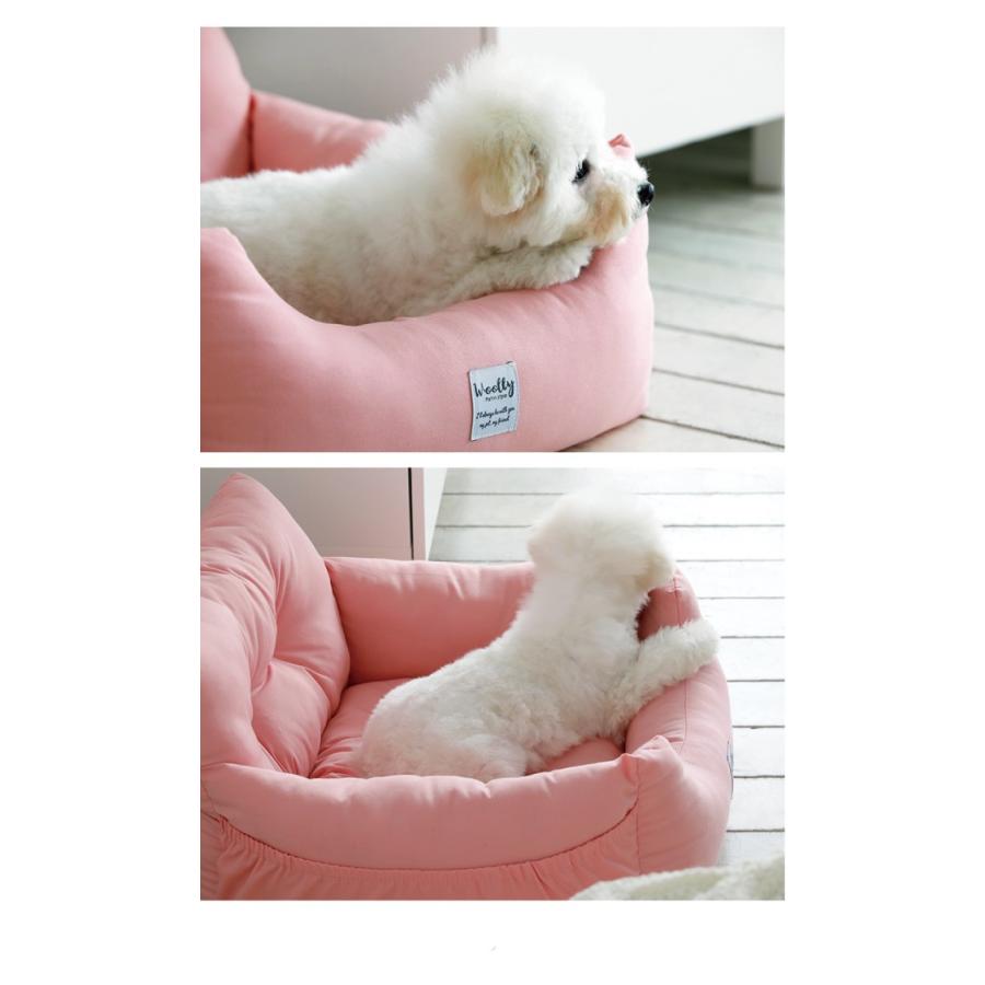 代引不可 犬用カーシート おでかけ 車 シートベルト ベット クッション ベッド ドッグ ブルー グレー ピンク Lサイズ Woolly Shp01 Shp01 Doridoriヤフー店 通販 Yahoo ショッピング