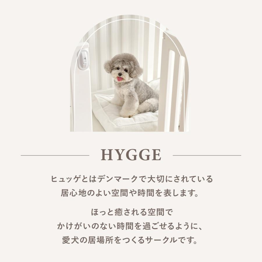 ペットサークル 犬 ケージ おしゃれ 北欧 室内 ドア付 キャスター付 犬用ゲージ ペットゲージ フェンスケージ ヒュッゲ th118の画像