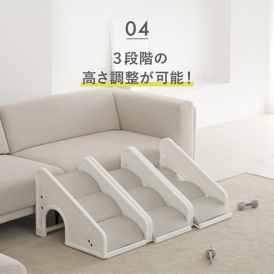 Takemehom ペットステップ マット クッション スライド型 ウェーブ型