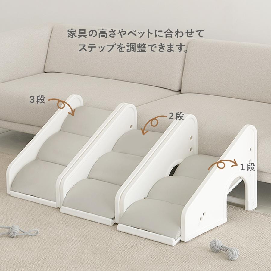 Takemehom ペットステップ マット クッション スライド型 ウェーブ型