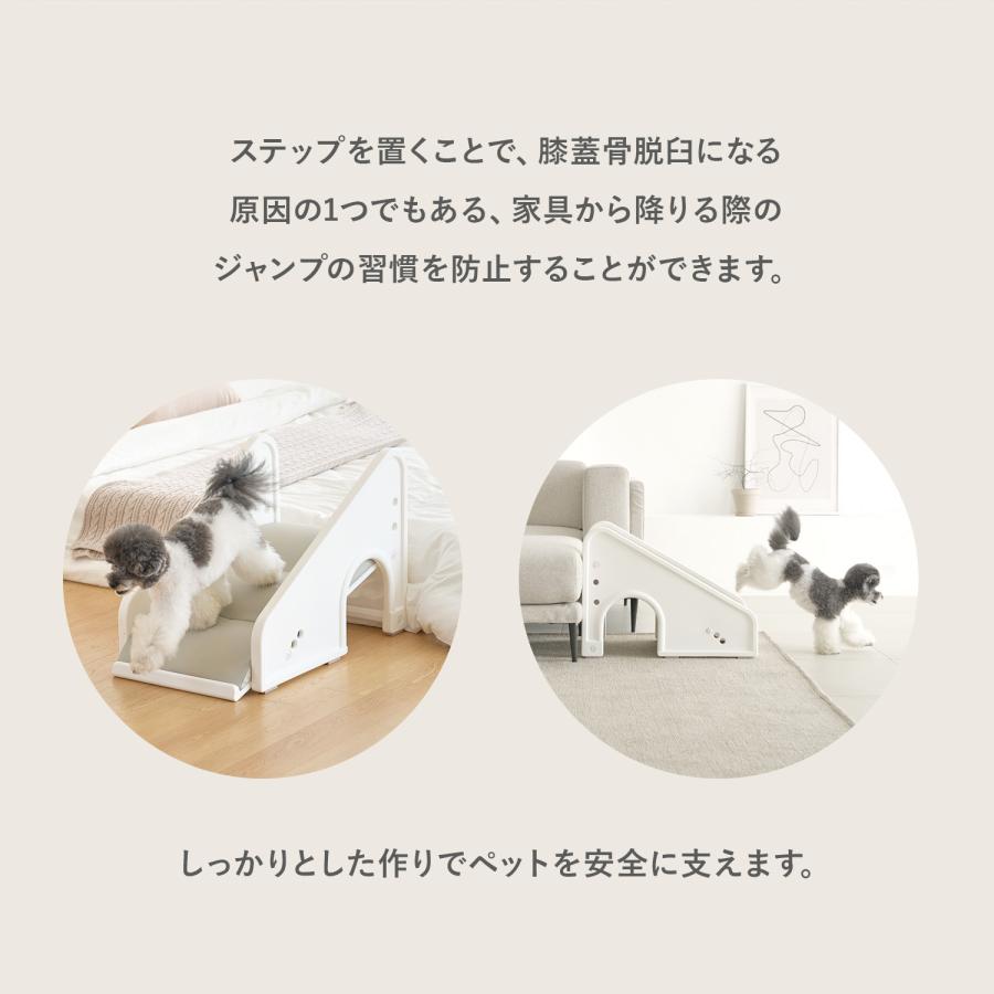 Takemehom ペットステップ マット クッション スライド型 ウェーブ型