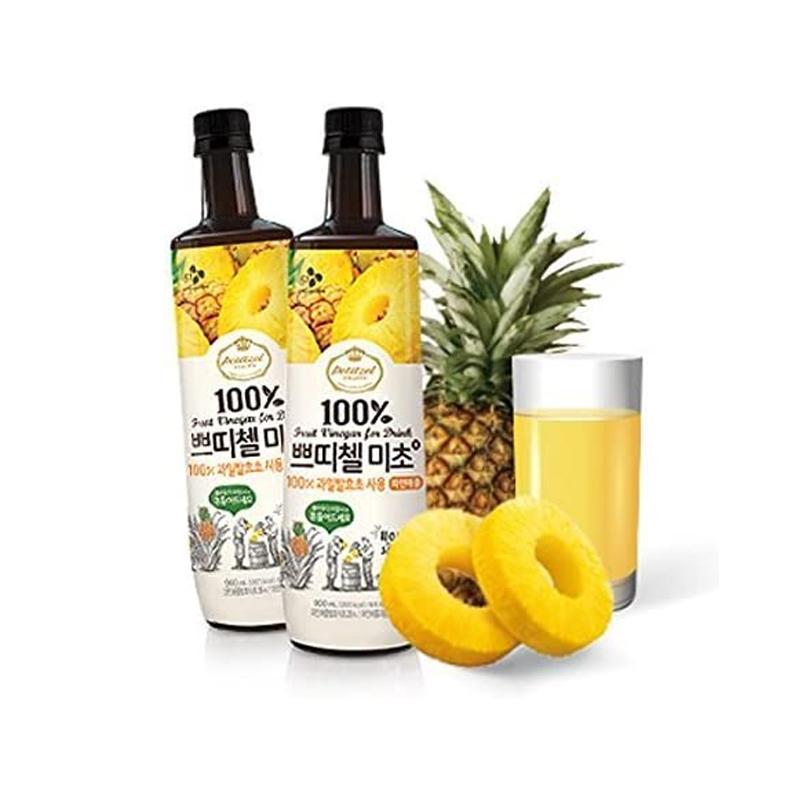 美酢(ミチョ) パイナップル 大容量 900ml｜ 保存料・甘味料無添加 飲む