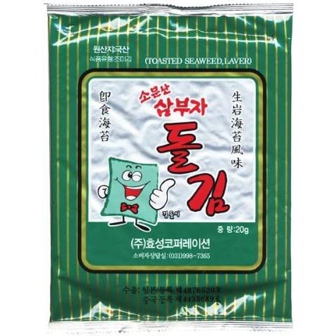 韓国海苔 【全形】サンブザ全形 20g(約6枚)×5袋 : 韓日マート - 通販