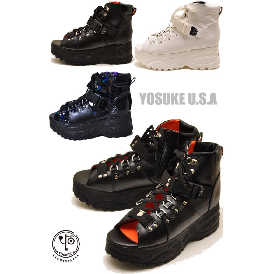 厚底ブーツサンダル レースアップブーツ メンズ ヨースケ Yosuke 靴 予約 は3営業日内に発送 Yosuke Knockin Boots ノッキンブーツ 通販 Yahoo ショッピング