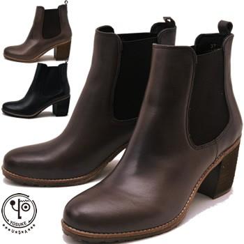 ヨースケ Yosuke 靴 サイドゴアブーツ レディース 本革 ショートブーツ ヒールブーツ 予約 は3営業日内に発送 Yosuke Knockin Boots ノッキンブーツ 通販 Yahoo ショッピング