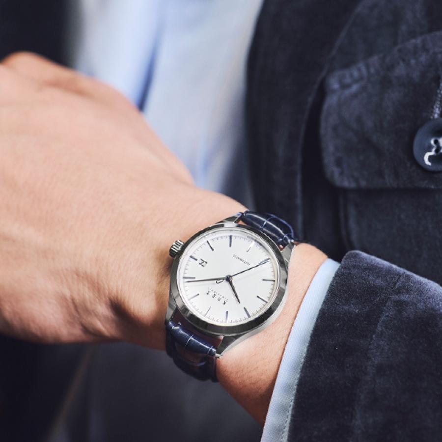 Knot 機械式腕時計 オートマティック 時計本体のみ 日本製 40mm メンズ サファイアガラス at-38シリーズの画像