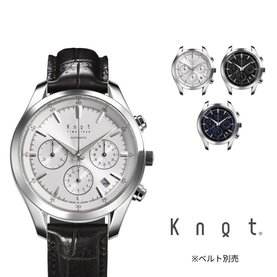 Knot 機械式腕時計 オートマティッククロノグラフ 時計本体のみ 日本製