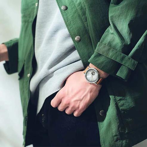 Knot 腕時計 メカニカルオープンハート 時計本体のみ 日本製 38mm