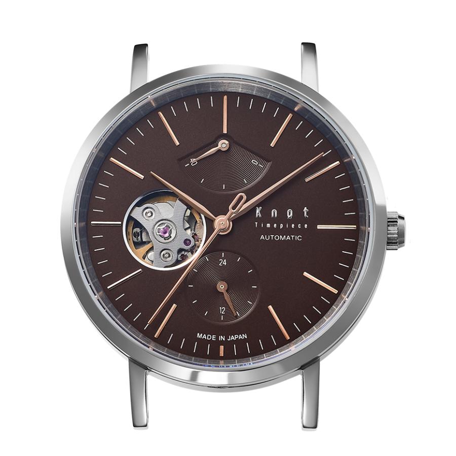 Knot 腕時計 メカニカルオープンハート 時計本体のみ 日本製 38mm