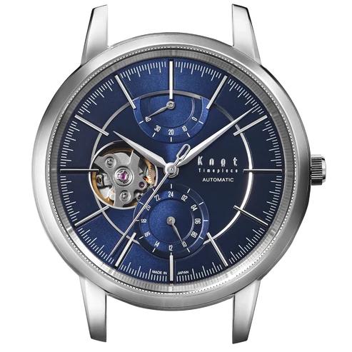 Knot 腕時計 メカニカルオープンハート 時計本体のみ 日本製 40mm 機械式 シルバーケース メンズ CAP-40シリーズの画像