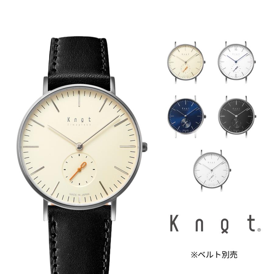 Knot 腕時計 スモールセコンド 時計本体のみ 日本製 36mm Knot 腕時計 スモールセコンド 時計本体のみ 日本製 36mm